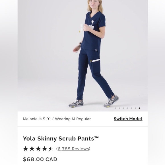 Figs set (both medium) plum colored casma top and yola bottoms. 10/10 condition - Picture 2 of 6